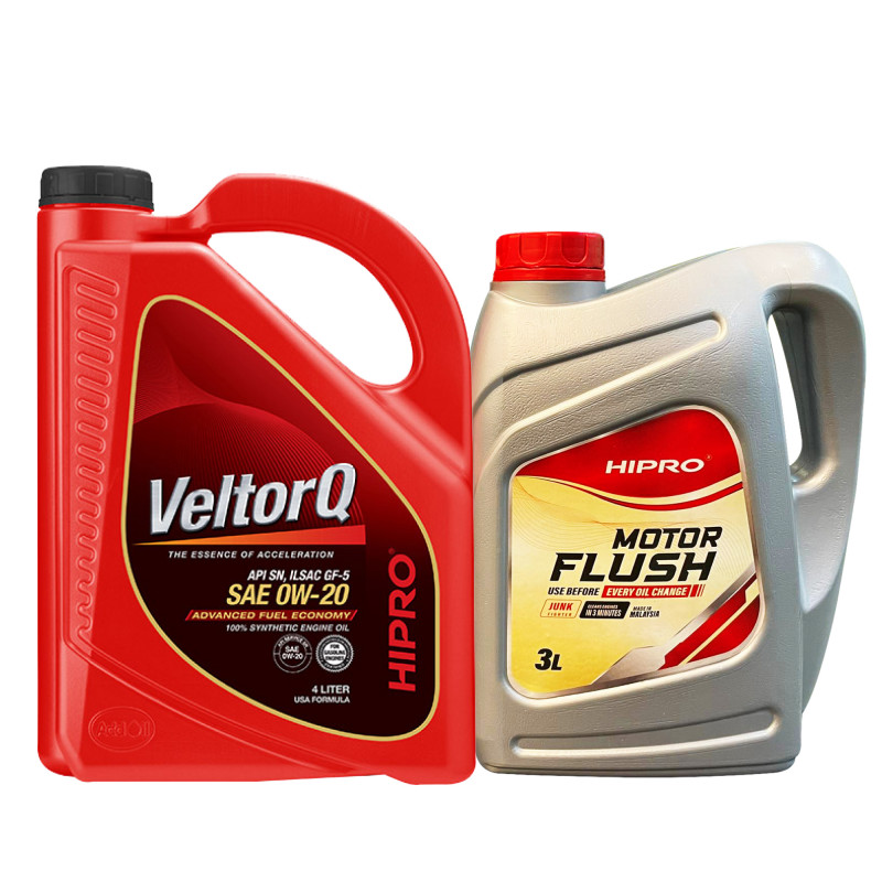 HIPRO VELTOR Q + 3L FULL FLUSHING OIL COMBO
